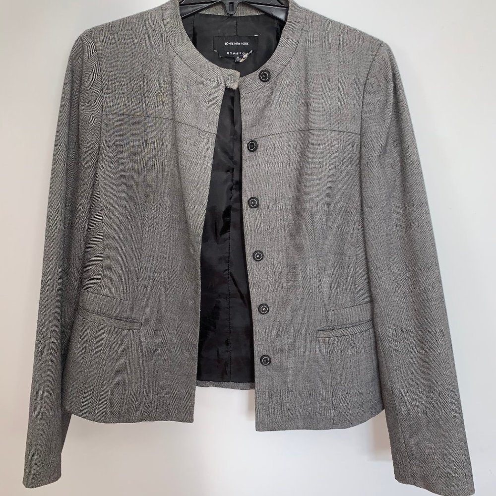 Jones New York Stretch Suit Blazer Size 8